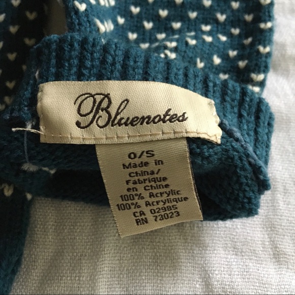 Fair isle fingerless gloves / arm warmers - Picture 7 of 8